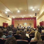 AVELLA. Il Governatore Stefano Caldoro inaugura il teatro avellano. FOTO