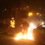 Monza, ristoratore si dà fuoco davanti al suo locale. Foto shock
