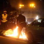 Monza, ristoratore si dà fuoco davanti al suo locale. Foto shock