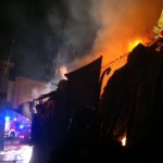 AVELLA. Ecco le foto dellincendio di questa notte.