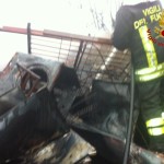 AVELLA. Ecco le foto dellincendio di questa notte.