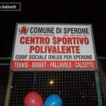 SPERONE. La Cooperativa Onlus per Sperone inaugura la gestione del centro sportivo F. Sodano. Foto