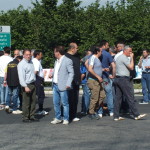 BAIANO. Guarda le foto della manifestazione dei Forestali che occupano il casello autostradale. Gallery