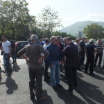 BAIANO. Guarda le foto della manifestazione dei Forestali che occupano il casello autostradale. Gallery