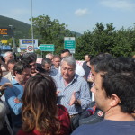 BAIANO. Guarda le foto della manifestazione dei Forestali che occupano il casello autostradale. Gallery
