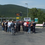 BAIANO. Guarda le foto della manifestazione dei Forestali che occupano il casello autostradale. Gallery