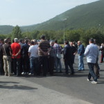 BAIANO. Guarda le foto della manifestazione dei Forestali che occupano il casello autostradale. Gallery