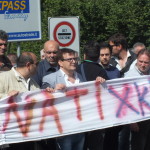 BAIANO. Guarda le foto della manifestazione dei Forestali che occupano il casello autostradale. Gallery