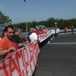 BAIANO. Guarda le foto della manifestazione dei Forestali che occupano il casello autostradale. Gallery