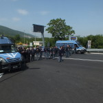BAIANO. Guarda le foto della manifestazione dei Forestali che occupano il casello autostradale. Gallery