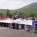 BAIANO. Guarda le foto della manifestazione dei Forestali che occupano il casello autostradale. Gallery