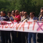 BAIANO. Guarda le foto della manifestazione dei Forestali che occupano il casello autostradale. Gallery