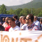BAIANO. Guarda le foto della manifestazione dei Forestali che occupano il casello autostradale. Gallery