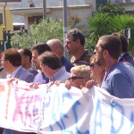 BAIANO. Guarda le foto della manifestazione dei Forestali che occupano il casello autostradale. Gallery