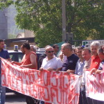 BAIANO. Guarda le foto della manifestazione dei Forestali che occupano il casello autostradale. Gallery