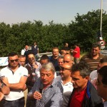 BAIANO. Guarda le foto della manifestazione dei Forestali che occupano il casello autostradale. Gallery