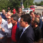 BAIANO. Guarda le foto della manifestazione dei Forestali che occupano il casello autostradale. Gallery