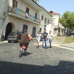 Parkour ad Avella, le FOTO de La fuga di Spartacus.