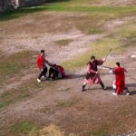 Parkour ad Avella, le FOTO de La fuga di Spartacus.