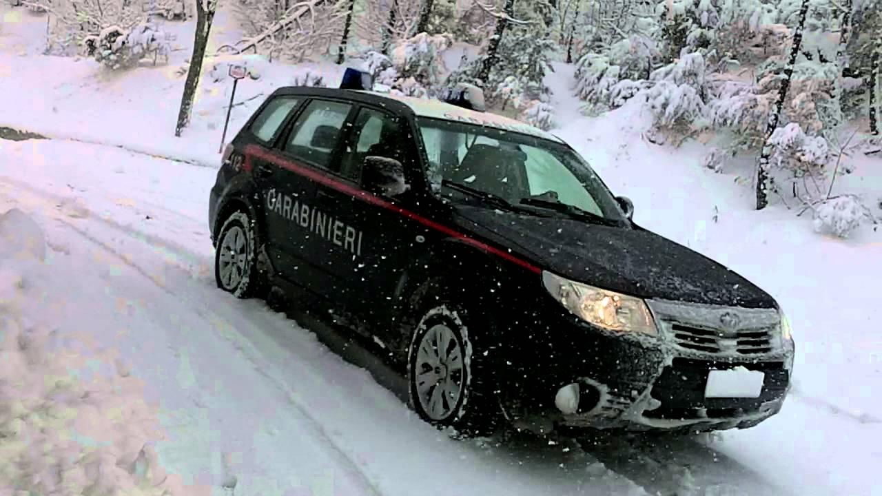 carabinieri neve