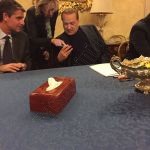ESCLUSIVO. AVELLA   LAssessore Fabio Conte a colloquio da Silvio Berlusconi. Qualcosa bolle in pentola.