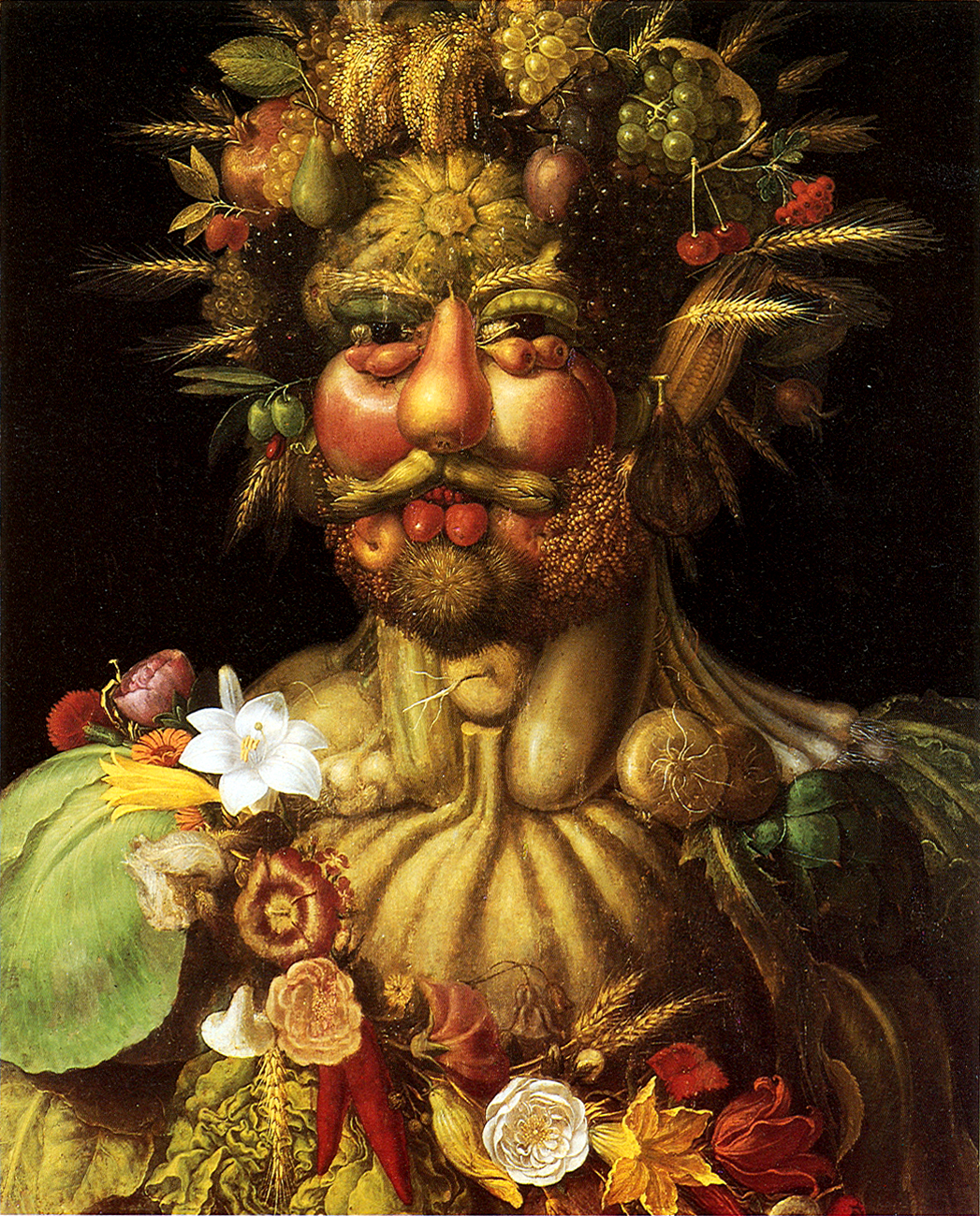 Giuseppe Arcimboldo - Vertumnus_ Rudolf II