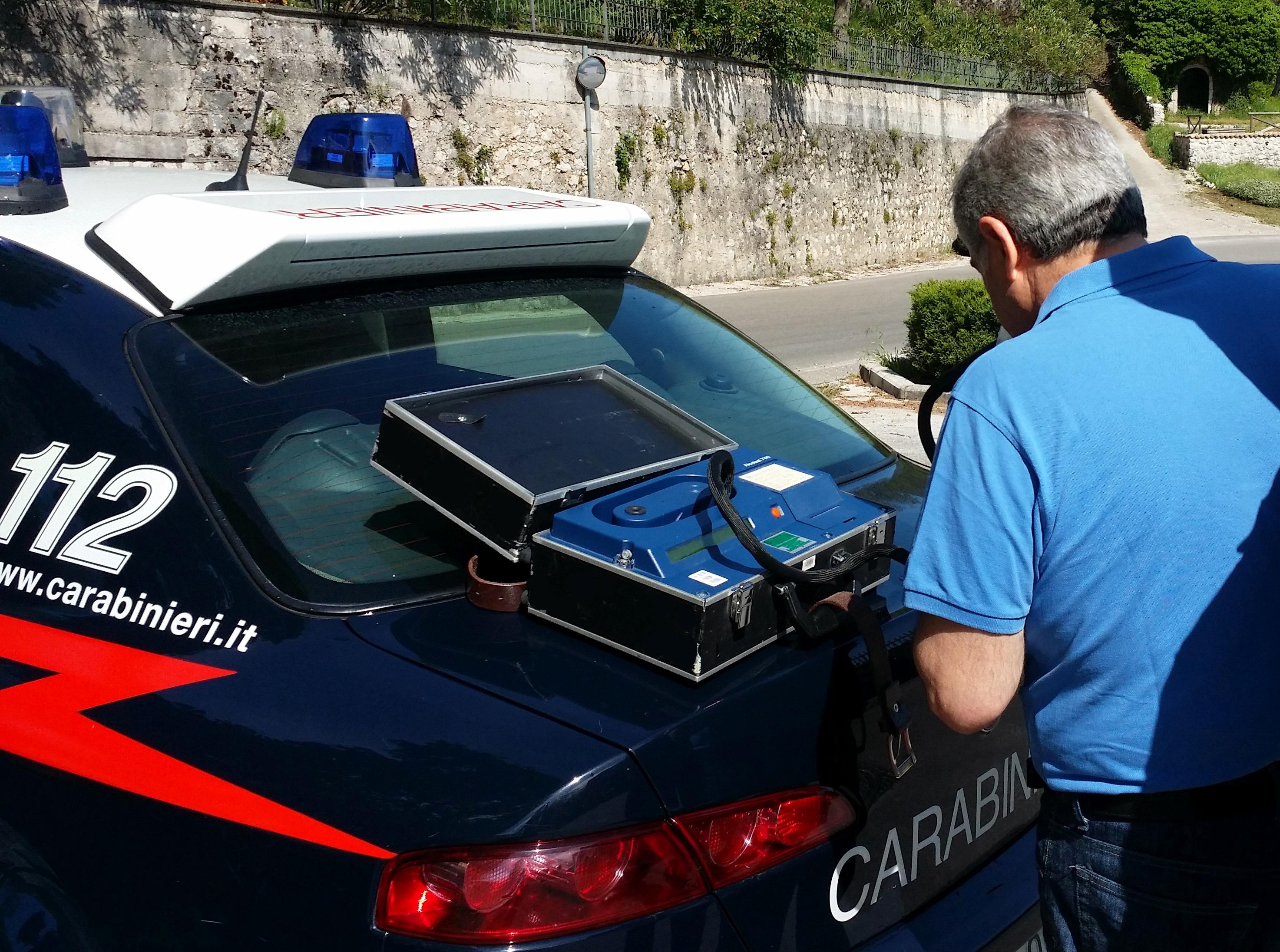carabinieri alcol