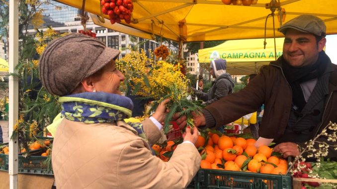 festa donne campagna amica napoli