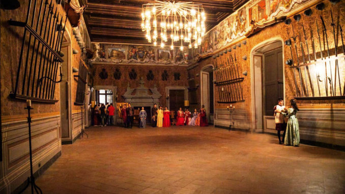 Il fascino della narrazione teatrale al Castello Lancellotti