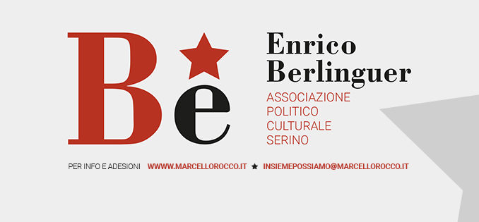 copertina fb- Be Associazione Politico Culturale E Berlinguer Serino