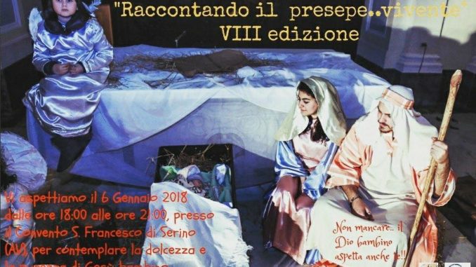 Locandina Raccontando il Presepe vivente ottava edizione 2018 - GiFra