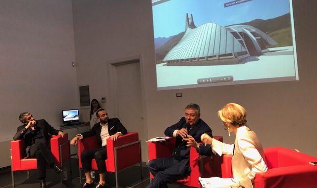 Inaugurazione a.a. 2017-2018 Iuad Accademia della Moda Napoli- Maria Concetta Mattei - Paolo Pininfarina - Cleto Sagripanti e Vicky Gitto