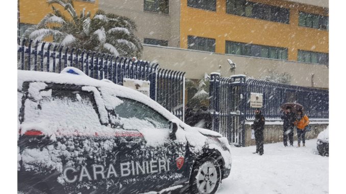 carabinieri neve