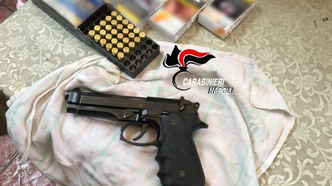 RINVENIMENTO ARMA E MUNIZIONI