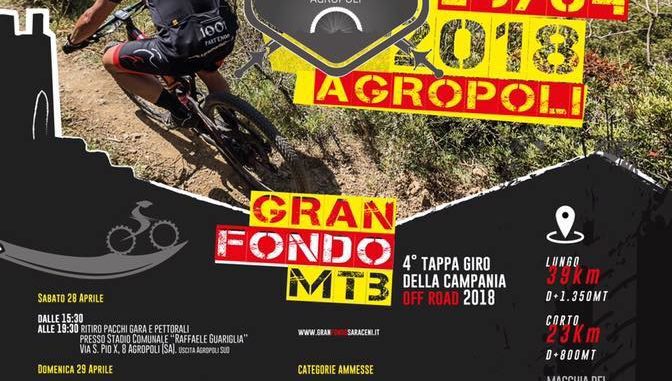 Granfondo Mtb dei Saraceni 29042018 locandina