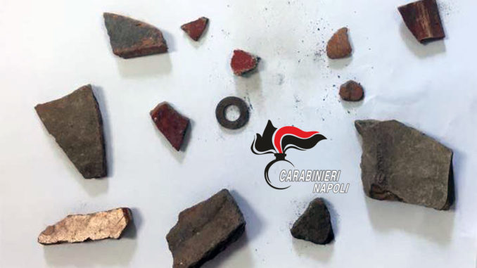 reperti rubati da Pompei