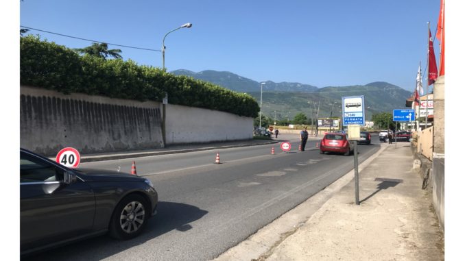 posto di blocco carabinieri baianese