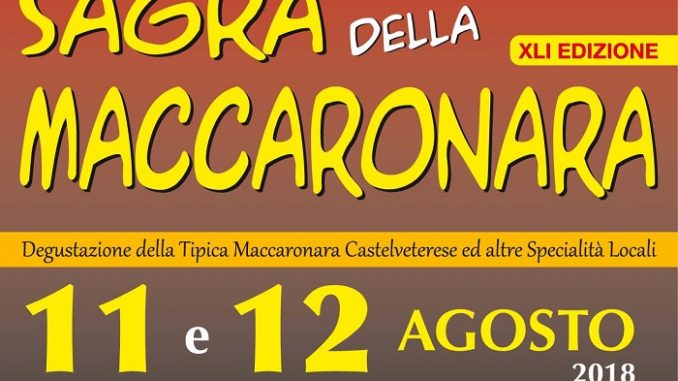 man maccaronara 2018