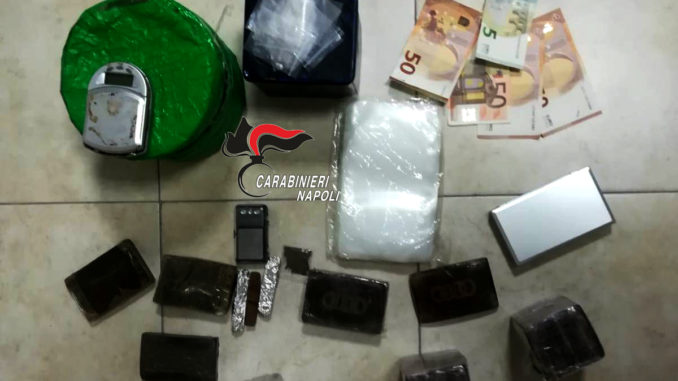 hashish cassetta enel ottaviano