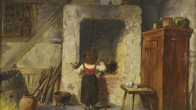 Difronte al camino, o.t., 46x56,5 (1)