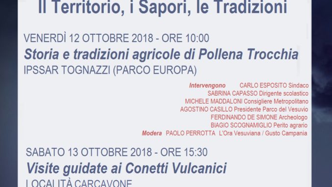 Manifesto Vesevus de gustibus - Pollena Trocchia Ager Fest