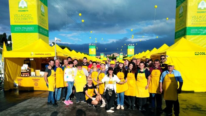 agricoltori campania villaggio roma