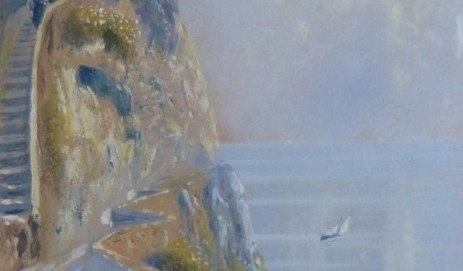 13 - Scalinata fenicia a Capri, 1920, 19x38 (1)