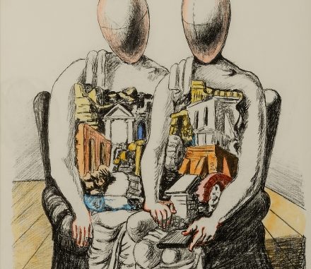 De Chirico G., Gli archeologi, 1969 (1)