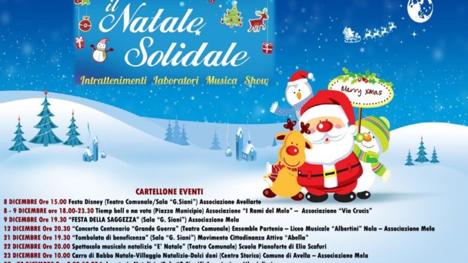 locandina NATALE SOLIDALE