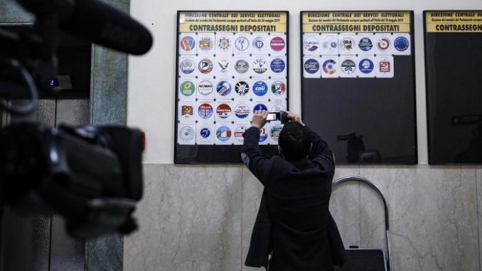 Consegna simboli elettorali elezioni europee