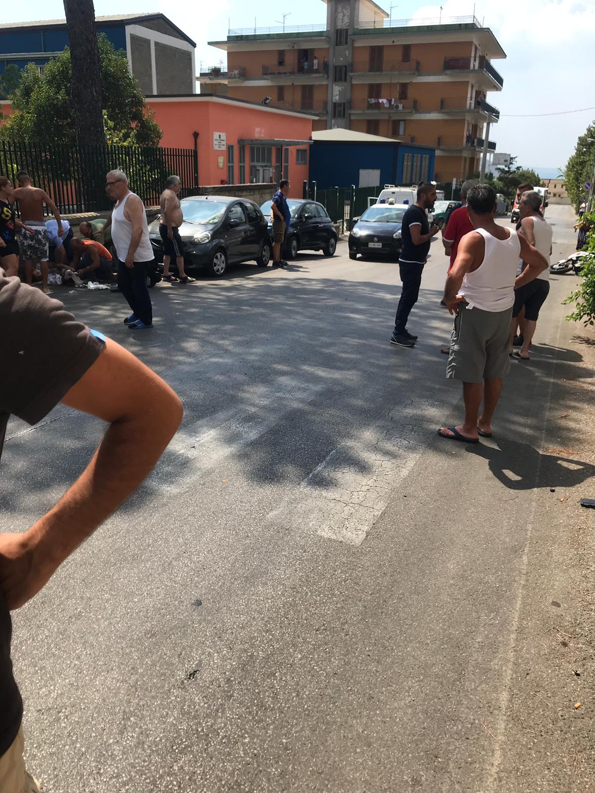 AVELLA. Grave incidente tra moto e auto. Centauro in gravi condizioni ...