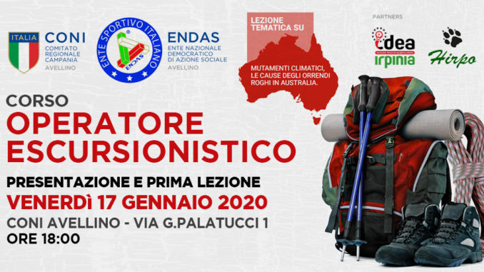 Immagine copertina Corso Operatore escursionistico CONI-ENDAS Gennaio 2020 (1)