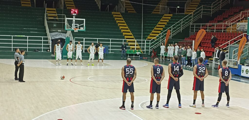 Basket Serie B, 4a giornata. La Del Fes crolla subito contro Taranto, i pugliesi vincono al DelMauro 61 85.