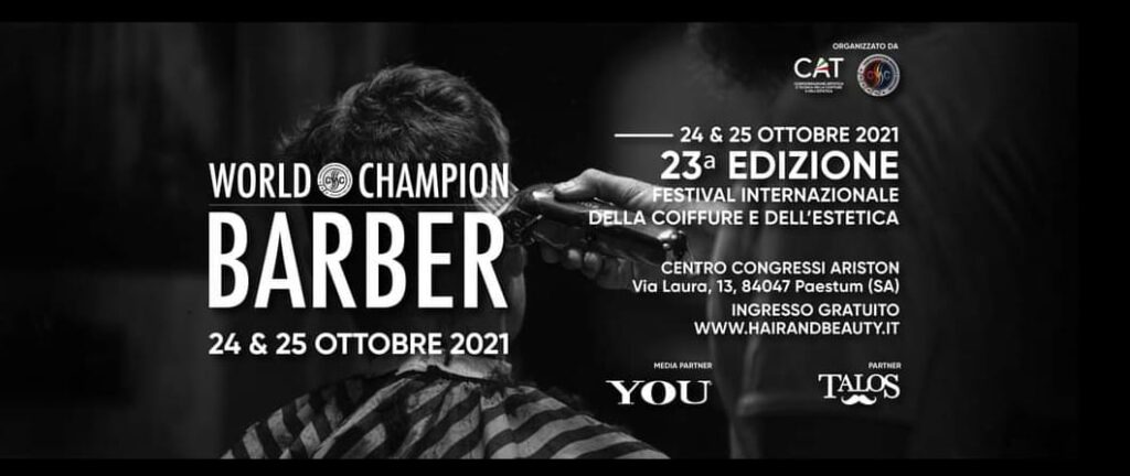 BAIANO. XXIII edizione del Campionato del Mondo per barbieri, il prossimo 24 e 25 ottobre a Paestum, tra i partecipanti anche Tocco magico